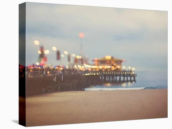 A Pier in Summer in USA-Myan Soffia-Premier Image Canvas
