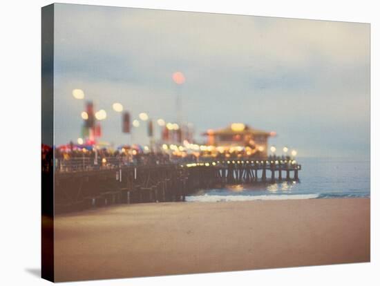 A Pier in Summer in USA-Myan Soffia-Premier Image Canvas