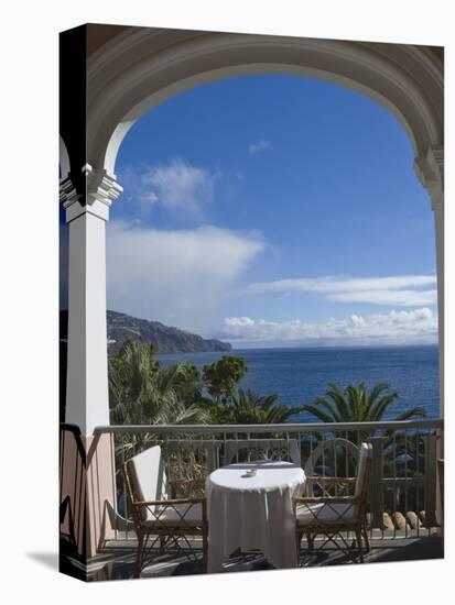 A Place for Tea, Funchal, Madeira, Portugal, Atlantic Ocean, Europe-James Emmerson-Premier Image Canvas