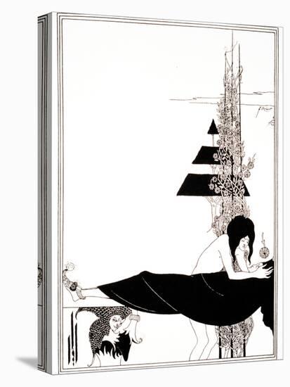 A Platonic Lament, Plate VII, 19th Century-Aubrey Beardsley-Premier Image Canvas