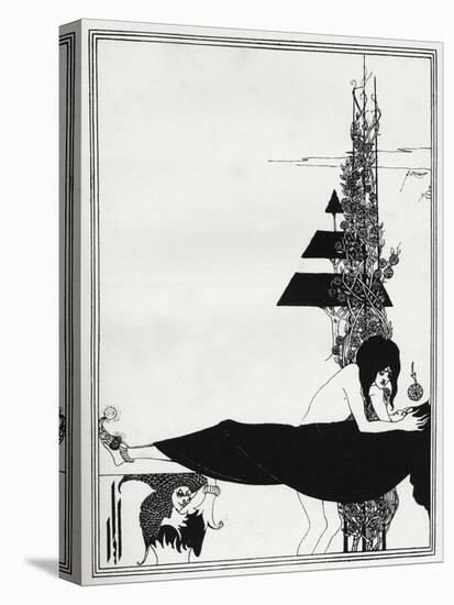 ' A Platonic Lament-Aubrey Beardsley-Premier Image Canvas