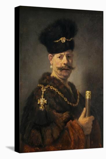 A Polish Nobleman, 1637-Rembrandt van Rijn-Premier Image Canvas