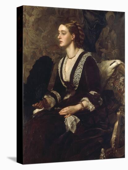 A Portrait of Mrs Archibald Milman, 1877-Edward John Poynter-Premier Image Canvas
