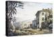 A Post-House Near Florence-William Marlow-Premier Image Canvas