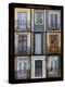 A poster featuring nine different doors of interest shot through Portugal.-Mallorie Ostrowitz-Premier Image Canvas