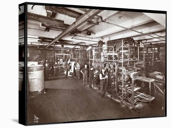 A Press Room at the McCall Publishing Co., New York, 1913-Byron Company-Premier Image Canvas