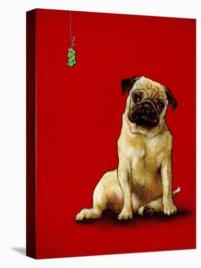 A Pug and a Kiss-Will Bullas-Premier Image Canvas