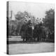 A Punjabi Princess Riding an Elephant in a Procession, Delhi, India, 1900s-H & Son Hands-Premier Image Canvas