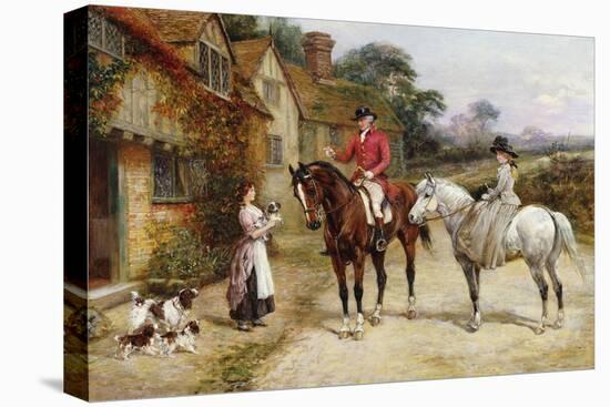 A Puppy for My Lady-Heywood Hardy-Premier Image Canvas