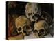 A Pyramid of Skulls, 1898-1900-Paul Cézanne-Premier Image Canvas