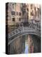 A Quiet Canal, Venice, UNESCO World Heritage Site, Veneto, Italy, Europe-Amanda Hall-Premier Image Canvas