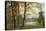 A Quiet Lake-Albert Bierstadt-Premier Image Canvas