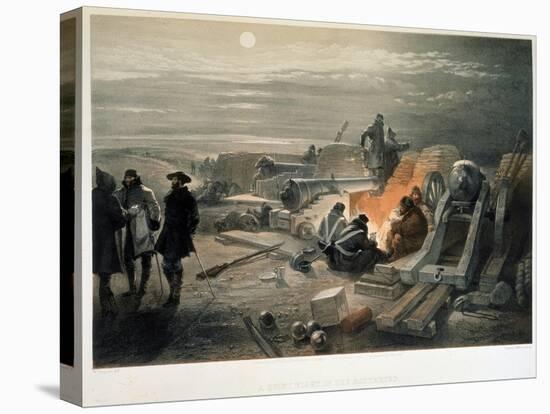 A Quiet Night in the Batteries, 1855-William Simpson-Premier Image Canvas