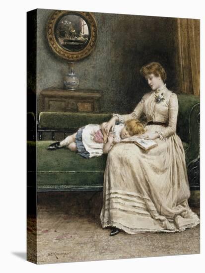 A Quiet Read-George Goodwin Kilburne-Premier Image Canvas