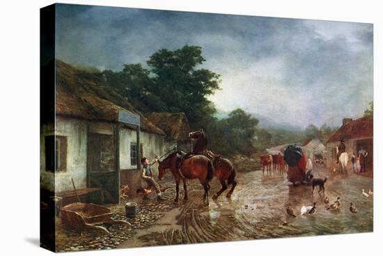 A Rainy Day, 1870-Peter Graham-Premier Image Canvas
