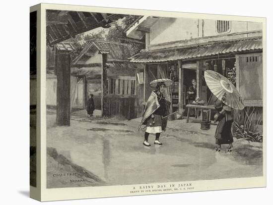 A Rainy Day in Japan-Charles Edwin Fripp-Premier Image Canvas