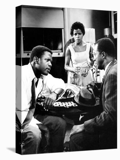 A Raisin In The Sun, Sidney Poitier, Ruby Dee, Louis Gossett Jr., 1961-null-Stretched Canvas