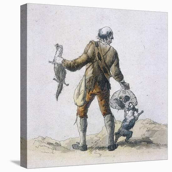 A Rat Catcher, Provincial Characters, 1804-William Henry Pyne-Premier Image Canvas