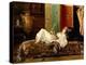 A Reclining Odalisque-Gustave Leonard de Jonghe-Premier Image Canvas