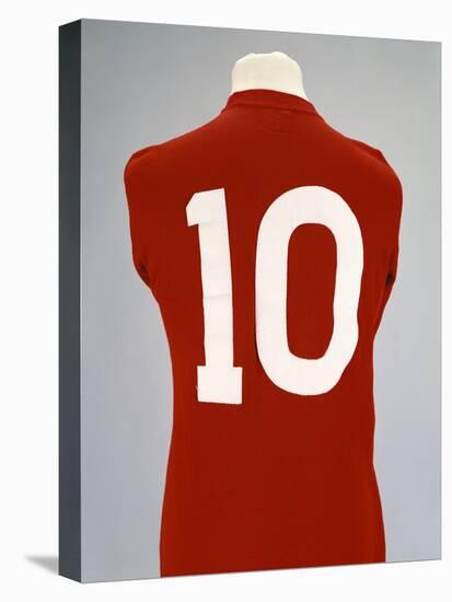 A Red England World Cup Final International Shirt, No.10, Worn by Geoff Hurst in 1966 World Cup…-null-Premier Image Canvas