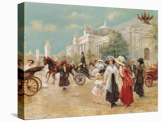 A Rendez-Vous Near the Grand Palais-Carlos Alonso Perez-Premier Image Canvas