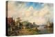 A River Landscape in Summer, 1853-Charles Henri Joseph Leickert-Premier Image Canvas