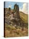 A Rocky Outcrop-Arthur Hughes-Premier Image Canvas