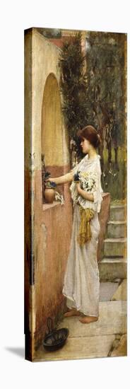 A Roman Offering-John William Waterhouse-Premier Image Canvas