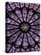 A Rose Window in Notre Dame Cathedral, Paris, France-William Sutton-Premier Image Canvas