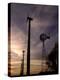 A Row of Wind Turbines-Charlie Riedel-Premier Image Canvas