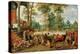 A Satire of Tulip Mania, C. 1640 (Oil on Wood)-Jan the Younger Brueghel-Premier Image Canvas