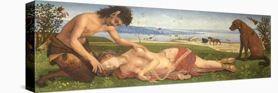 A Satyr Mourning over a Nymph, C. 1495-Piero di Cosimo-Premier Image Canvas