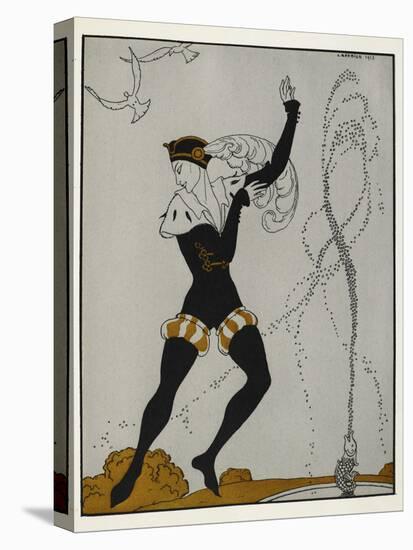 A scene from Le Pavillon d Armide ballet composed by Nikolai Tcherepnin-Georges Barbier-Premier Image Canvas