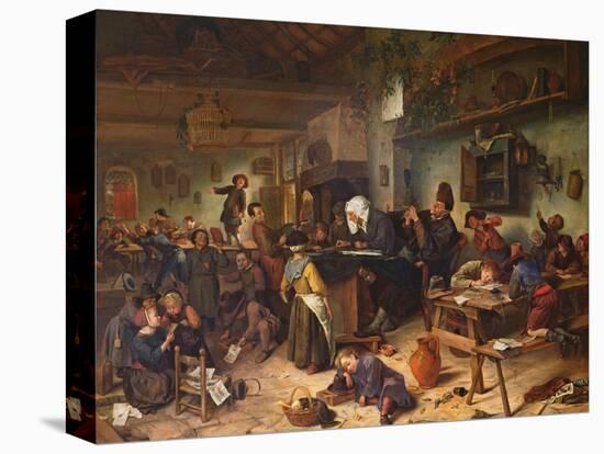 A School for Boys and Girls, C.1670-Jan Havicksz. Steen-Premier Image Canvas