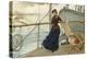 A Scottish Lady on a Boat Arriving in New York-Henry Bacon-Premier Image Canvas