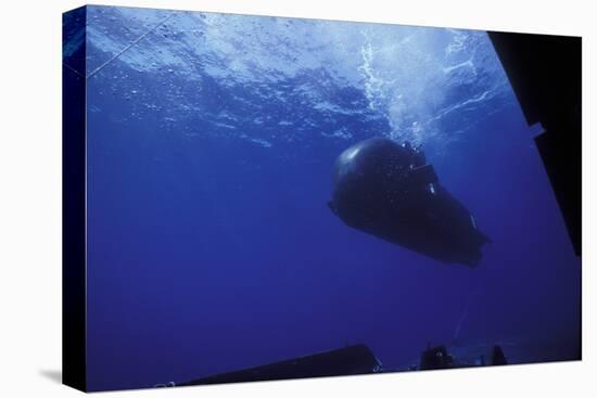 A Seal Delivery Vehicle Drives by the Dry Deck Shelter Outer Hangar Door-Stocktrek Images-Premier Image Canvas