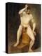 A Seated Male Nude-Hans Von Staschiripka Canon-Premier Image Canvas