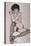 A Seated Nude Female, 1914-Egon Schiele-Premier Image Canvas