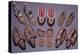 A Selection of American Indian Moccasins-null-Premier Image Canvas