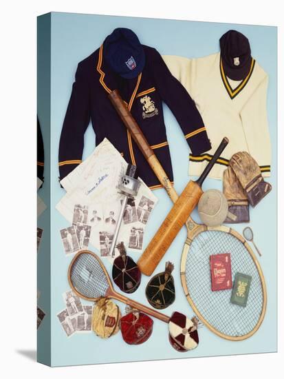 A Selection of Cricket and Tennis Sporting Memorabilia-null-Premier Image Canvas