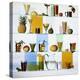 A Selection of Non-Alcoholic Cocktails-Diana Miller-Premier Image Canvas