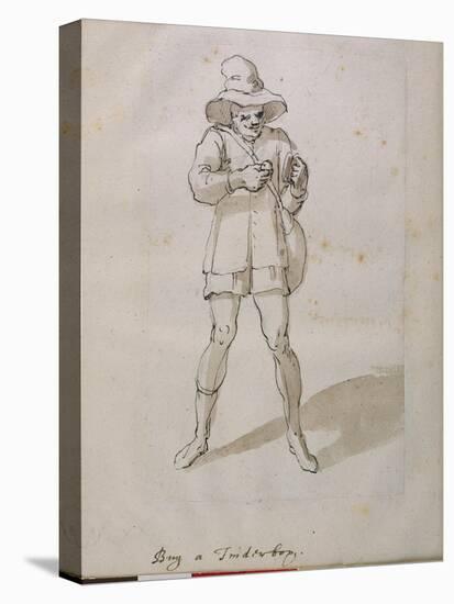 A Seller of Tinder Boxes-Inigo Jones-Premier Image Canvas