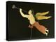 A Sheet Metal Angel Gabriel Weathervane, American, 19th Century-null-Premier Image Canvas