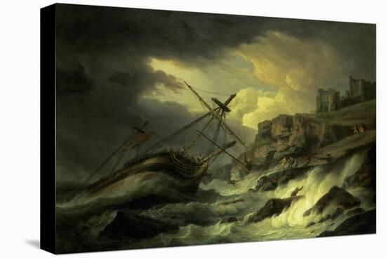 A Shipwreck, Said to be "The Dutton"-Thomas Luny-Premier Image Canvas