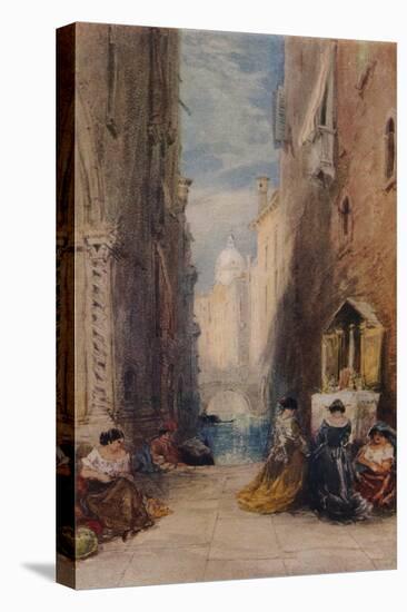 A Shrine In Venice, c1820-1870, (1924)-James Holland-Premier Image Canvas