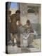 A Silent Greeting-Sir Lawrence Alma-Tadema-Premier Image Canvas