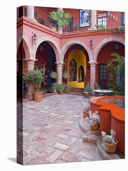 A Six Bedroom Bed & Breakfast, San Miguel, Guanajuato State, Mexico-Julie Eggers-Premier Image Canvas