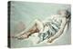 A Sleeping Girl-Francois Boucher-Premier Image Canvas