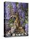 A Small Buddha Shrine Surrounded by Wisteria in Hotel Gangtey Palace, 100-Year-Old Building, Once a-Nigel Pavitt-Premier Image Canvas