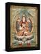 A Small Tibetan Applique Thang.ka Depicting Tsong.Kha.Pa, 18th Century-null-Premier Image Canvas